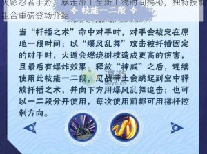 火影忍者手游：暴走带土全新上线时间揭秘，独特技能组合重磅登场介绍