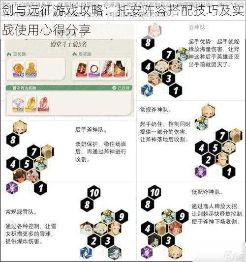 剑与远征游戏攻略：托安阵容搭配技巧及实战使用心得分享